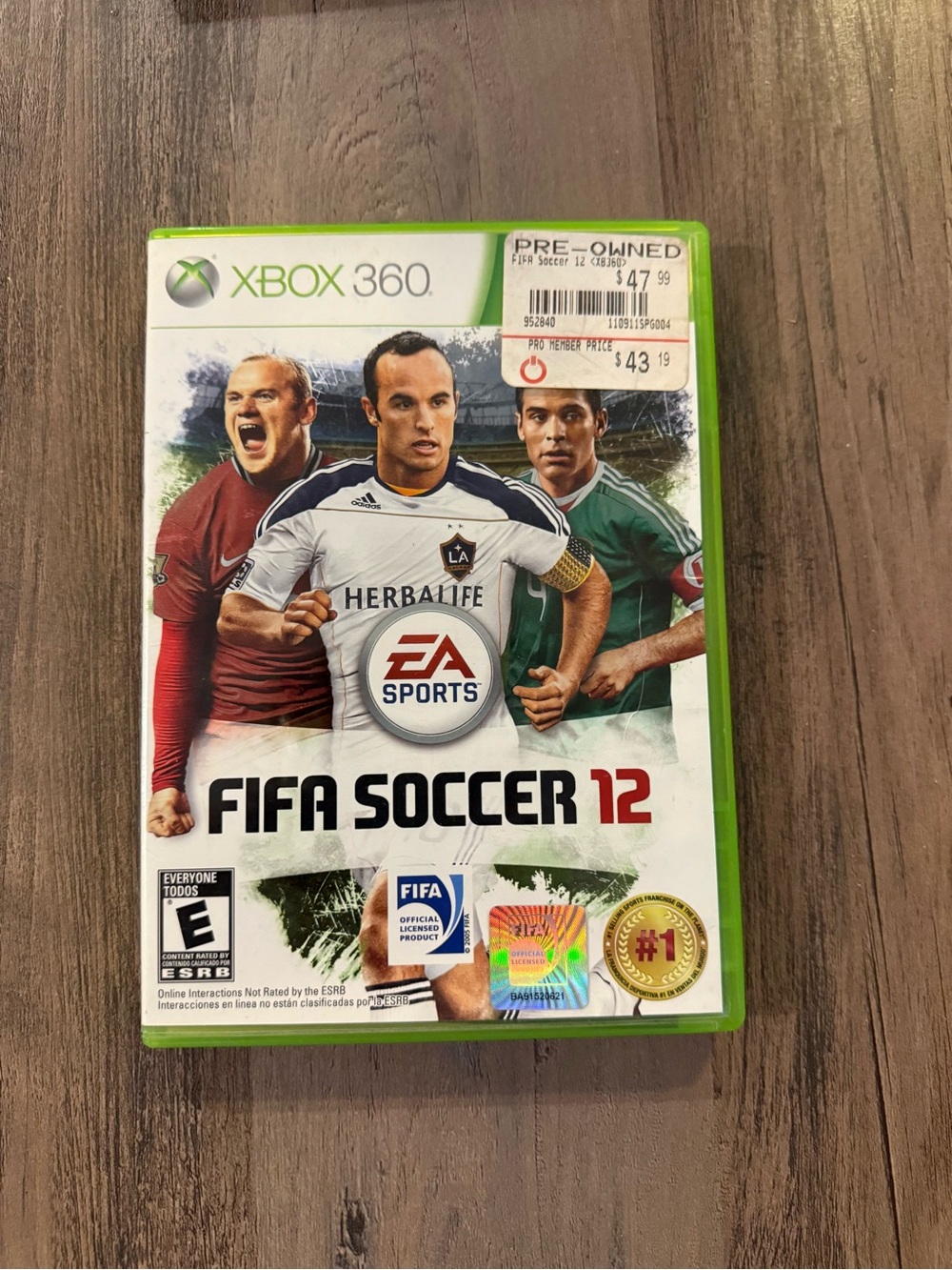 EA Sports FIFA Soccer 12 (Xbox 360) - White Cover